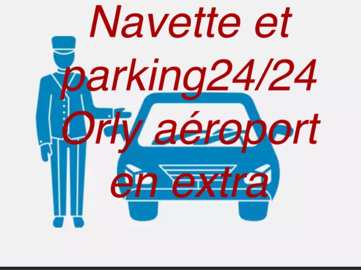 4Pers 2Lits 5 Min Aeroport Orly,Navette Et Parking Extra,Location En Nuit Et Jourchez Sandro, Athis-Mons Exteriér fotografie
